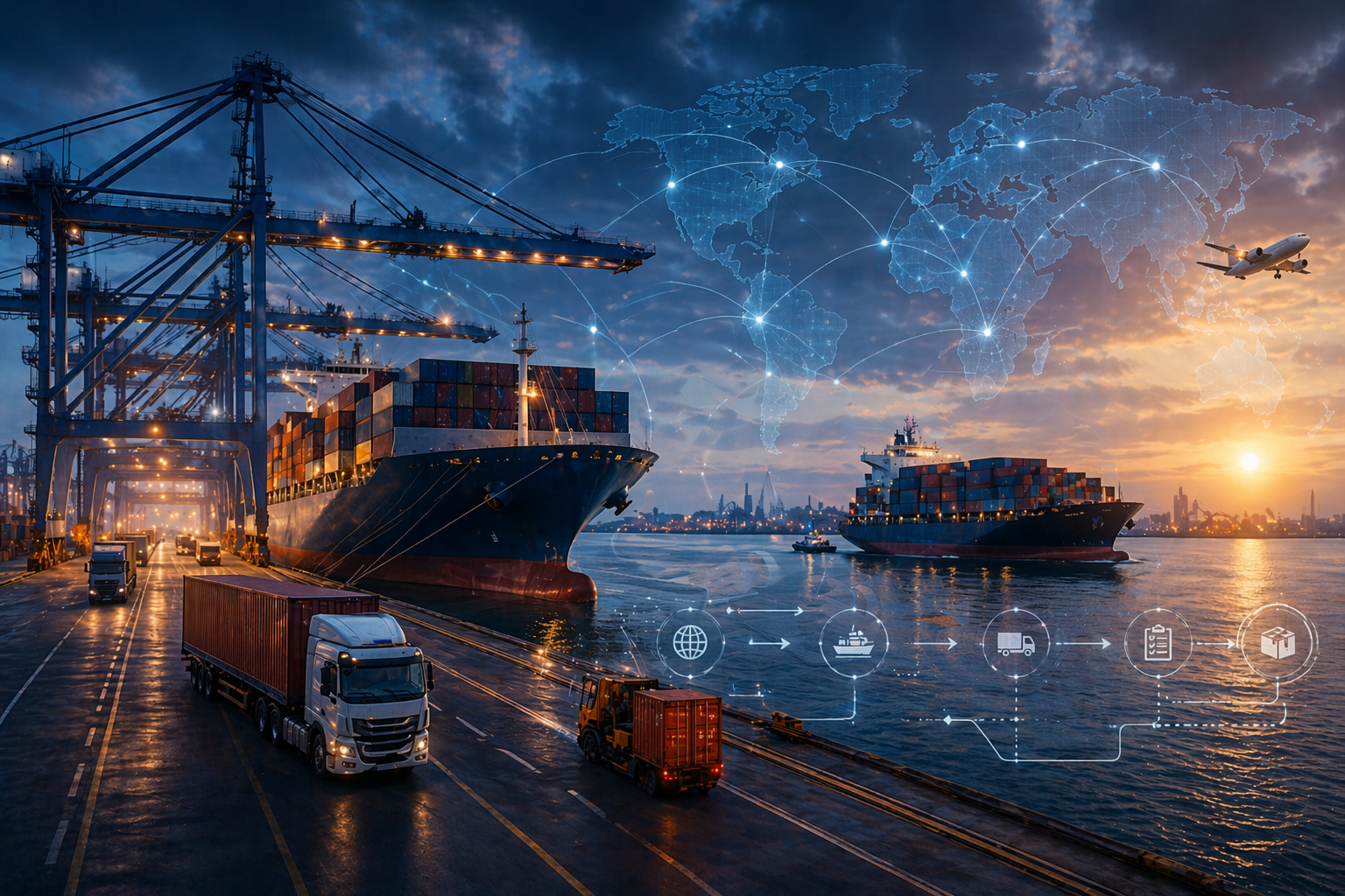 Equipe corporativa global