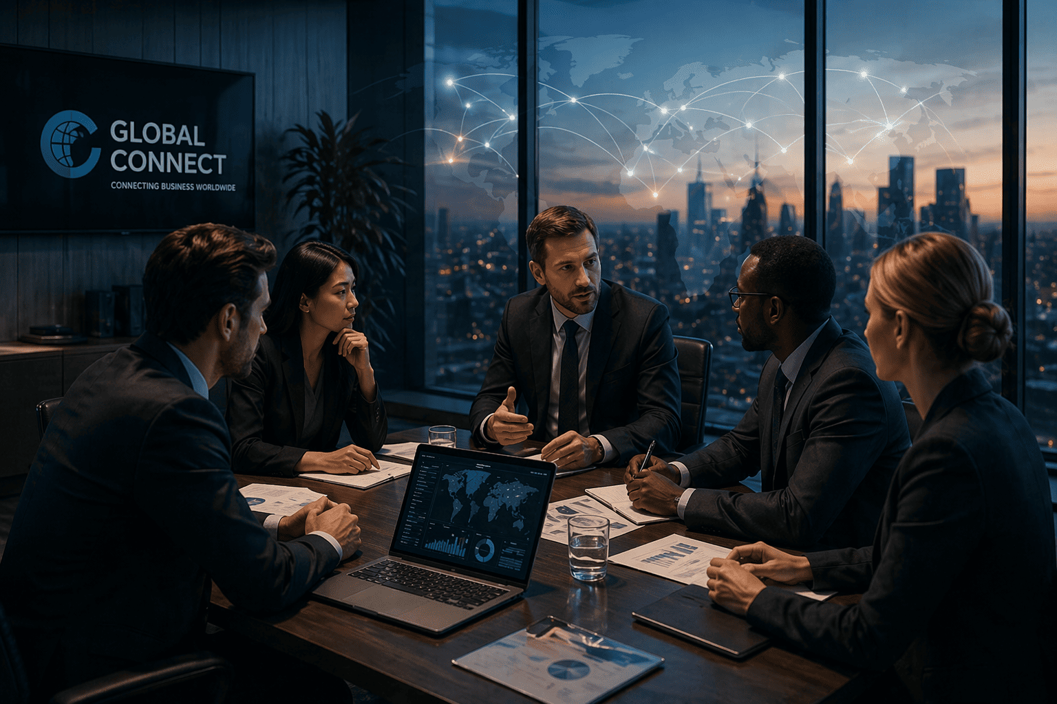 Global logistics ports